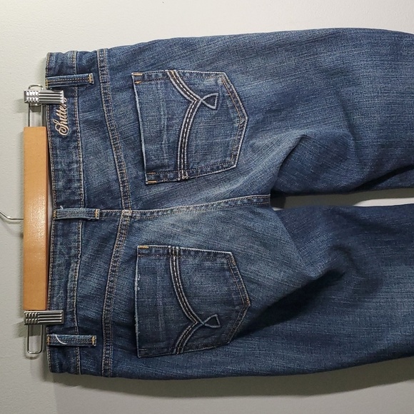 Sutter's jeans women's size 28 size 6 blue 1848 Annie boot Distressed - Picture 10 of 16